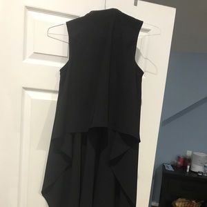 High low sleeveless top